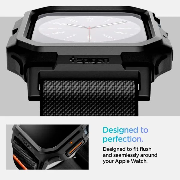 Λουράκι με Θήκη Apple Watch 11/10 46mm Spigen Lite Fit Pro Matte Black (ACS08609) - Image 14